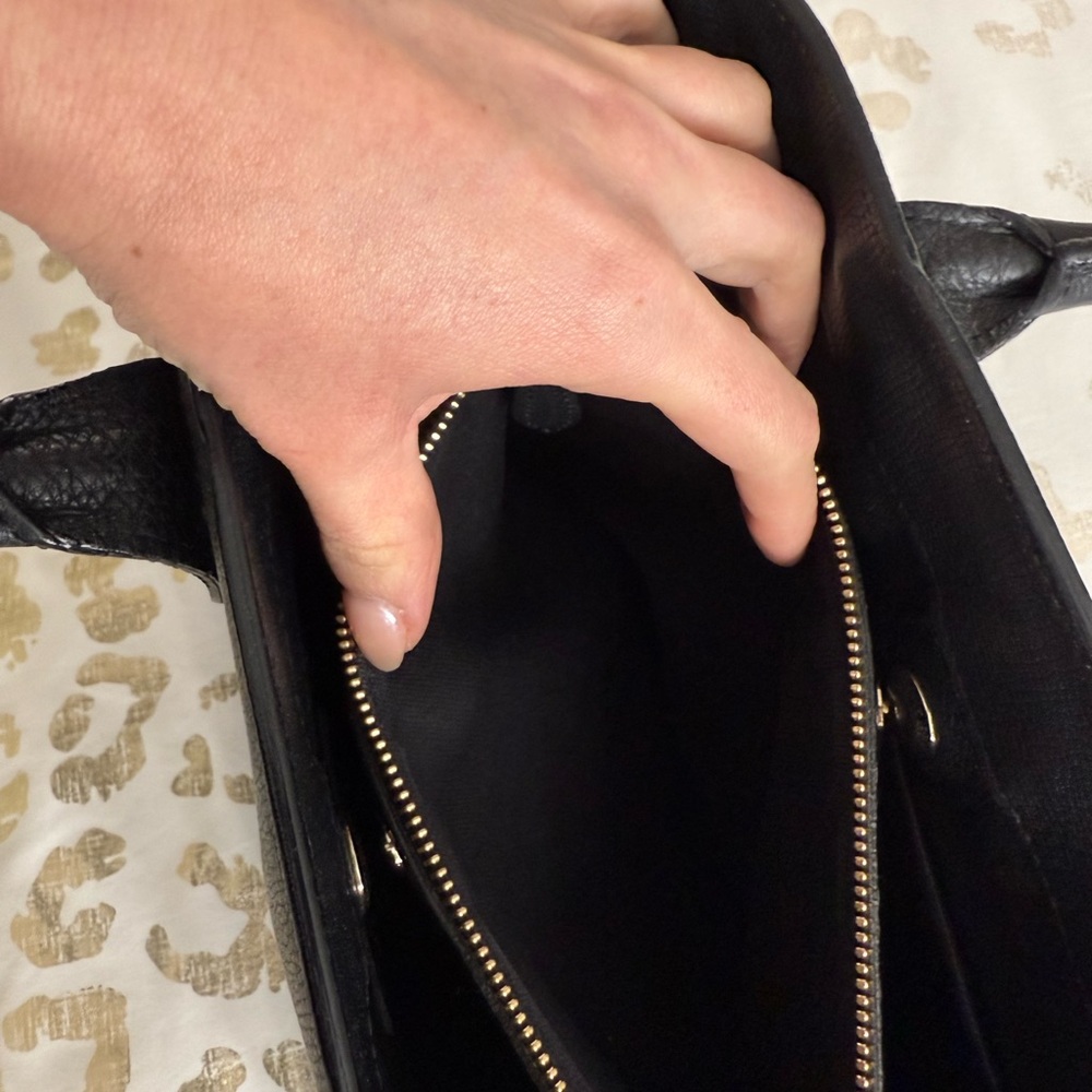 Burberry Black Leather Satchel - Picture 12 of 16